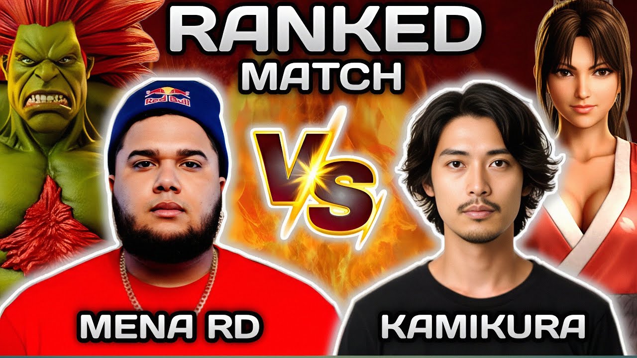 SF6 ▰ Mena RD ( Blanka ) VS  Kamikura, ( Mai, Dhalsim )