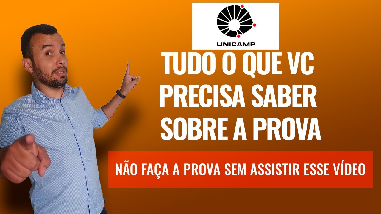 SEGREDOS da Prova da Unicamp: Como Passar com as Melhores Estratégias
