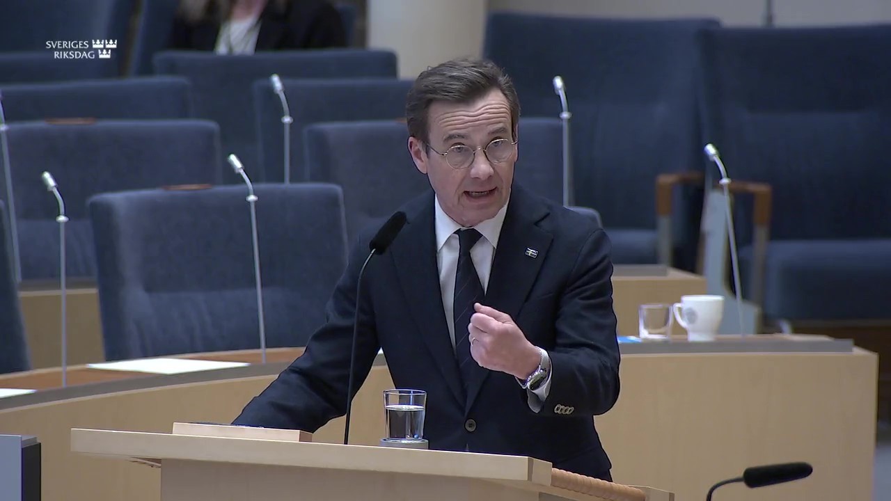 Statsministerns frågestund 19 februari 2026