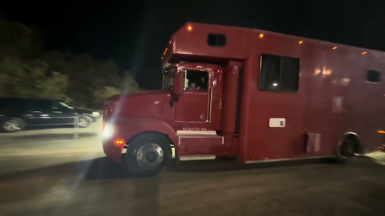 My Compilation of Race Haulers leaving Eldora Speedway (REUPLOADED)