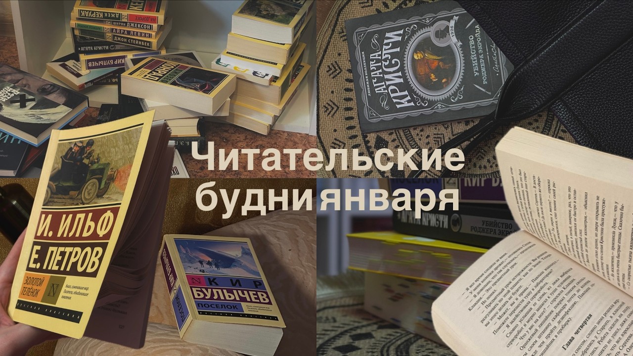 6 крутых КНИГ января | Читательские будни