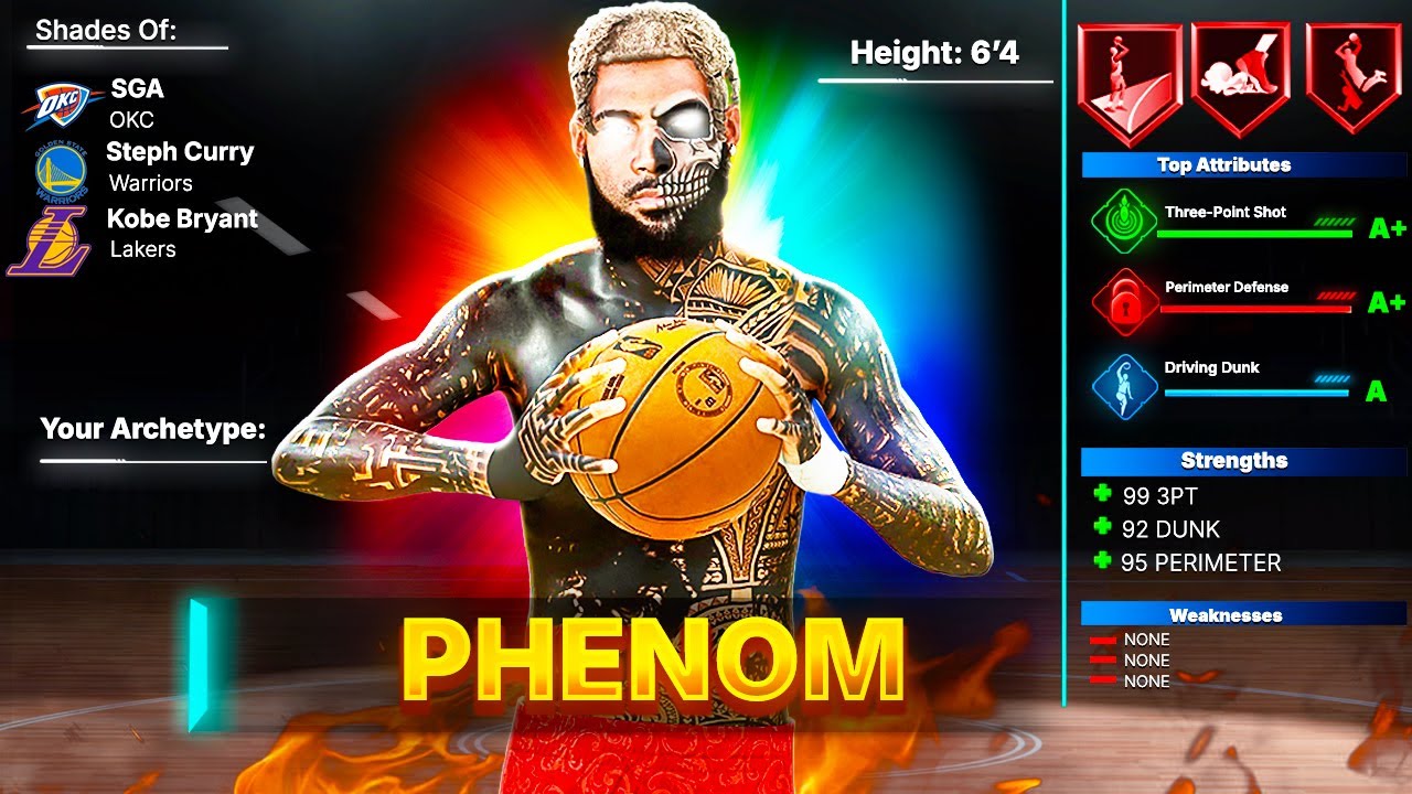 НОВЫЙ ЛУЧШИЙ 6'4 разыгрывающий защитник в NBA 2K26! 99 трёхочковых 🔥 90 ДАНКОВ 💥 95 БЛОКИРОВКА пе...
