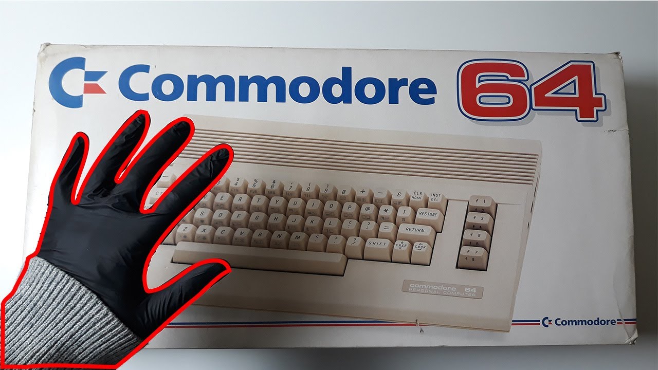 NOS Commodore 64 and Datassette Unboxing - ASMR