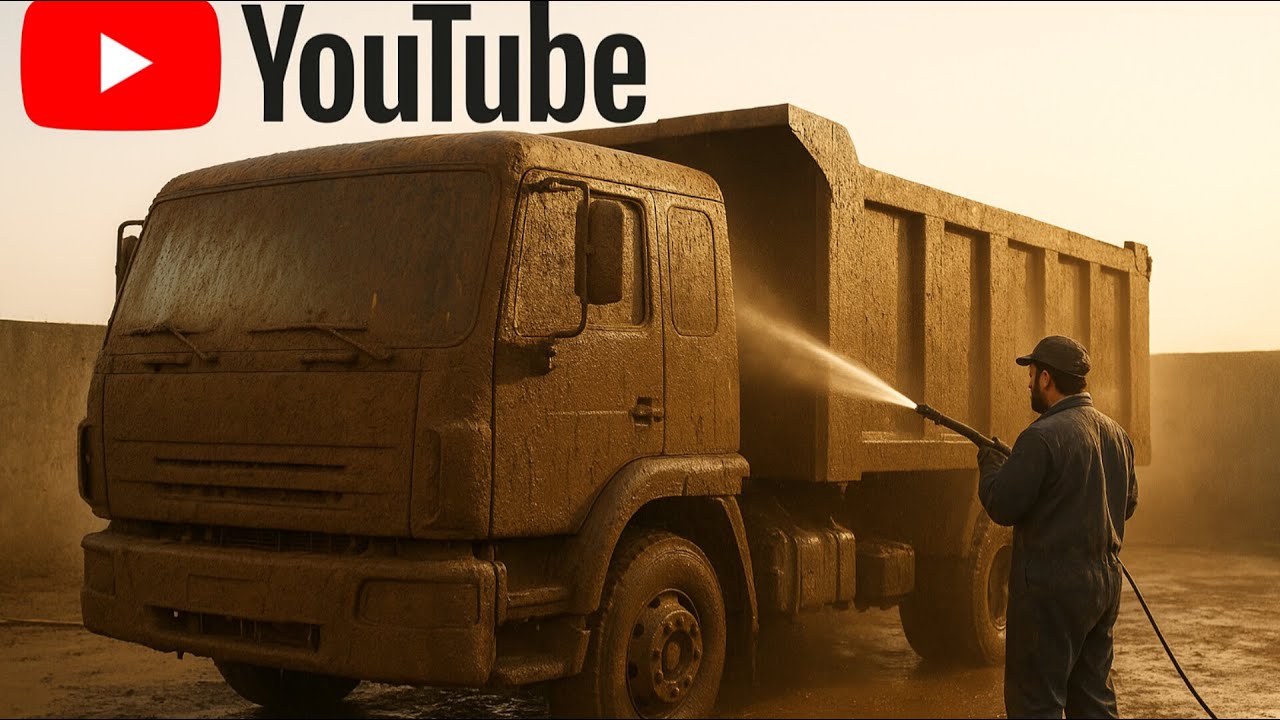 The Dirtiest Truck Ever! Watch This Insane Cleaning Transformation 🚿