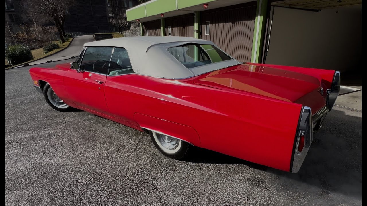 1968 Cadillac Deville Convertible POV Winter Ride – Authentic Sounds, No Edits