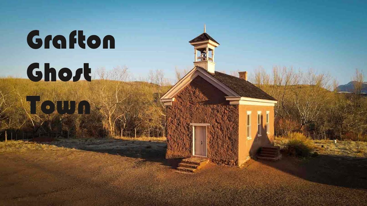 Grafton Ghost Town minutes from Zion National Park. One of the most photographed ghost towns