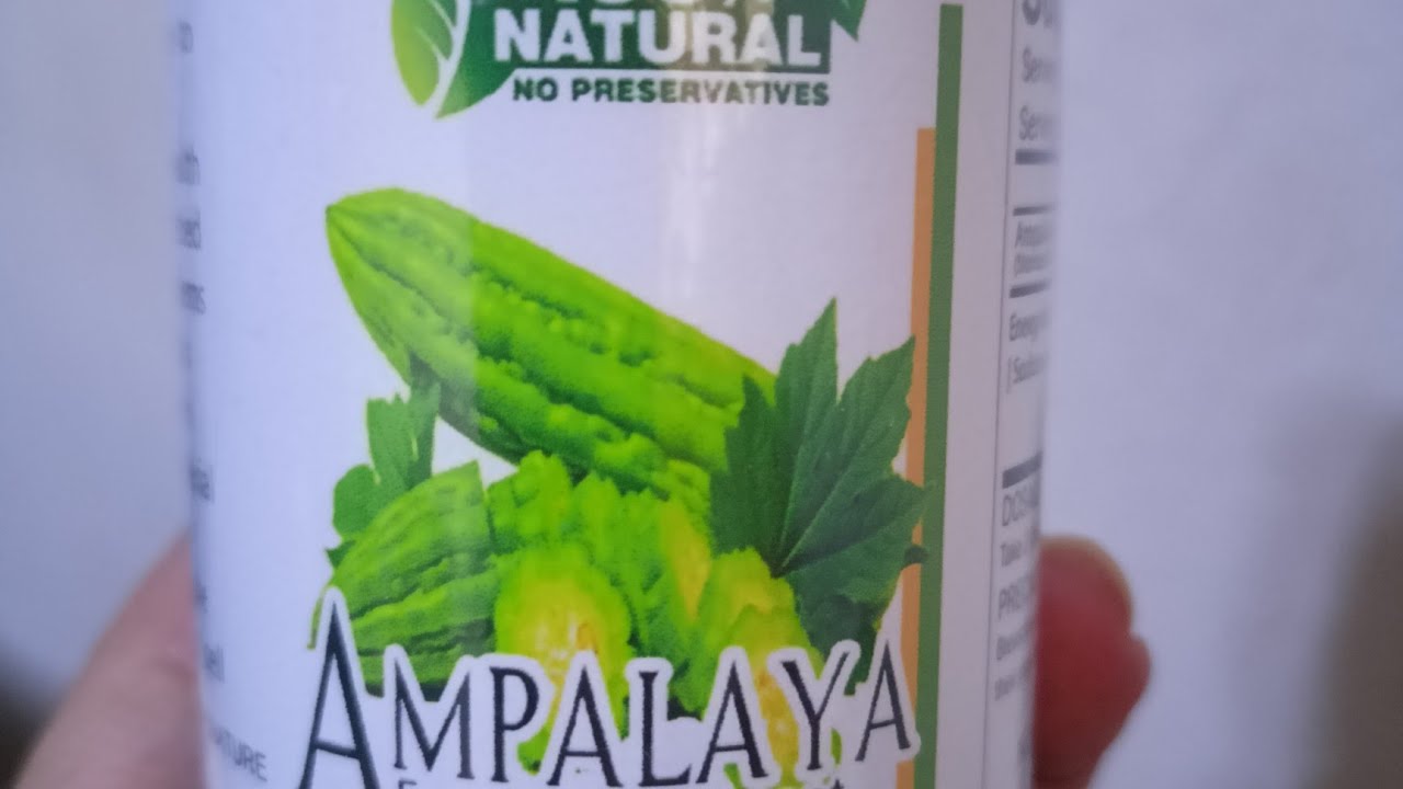 Healthy benefits of Ampalaya capsule & it's dosage