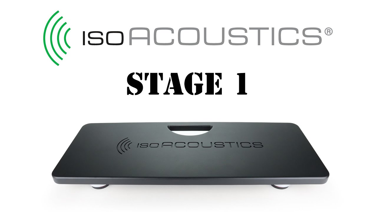 IsoAcoustics Stage 1 Isolation for Guitar Amps, Bass Amps & Keyboard Amps