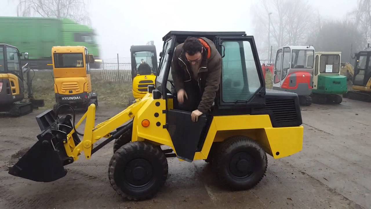 Kramer 120 Klappschaufel + Gabel Allrad 118 112 SL Radlader