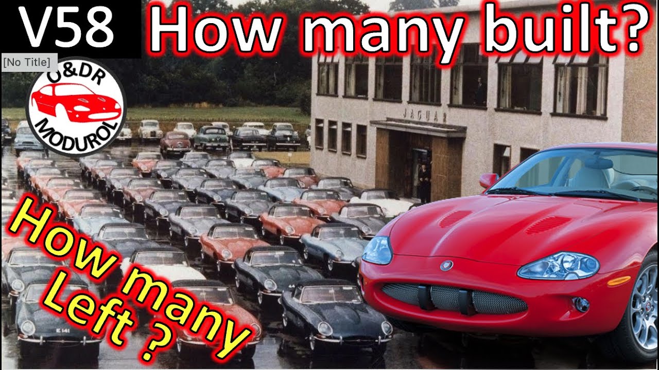Jaguar XK8 How many built and left worldwide? V58 / XKR (X100)