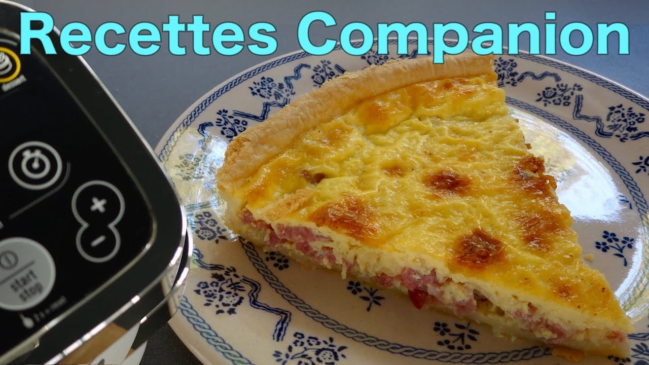 Quiche Lorraine au Bacon - Brice RC Recettes Companion