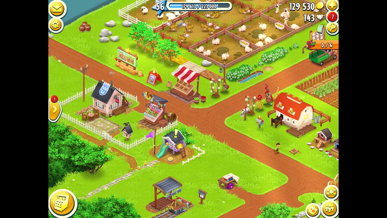 HayDay Level 56 Pass Road goal reached