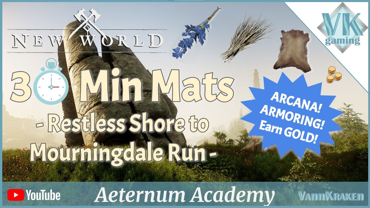 New World - Gathering Guide to Earn 1,500+ Gold & Boost Arcana/Armoring XP in Just 30 Minutes!