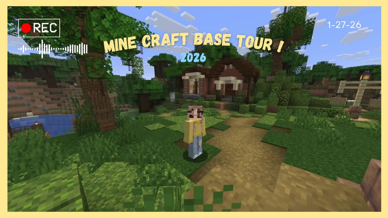 Mine craft base tour! 2026! Silver_Bee