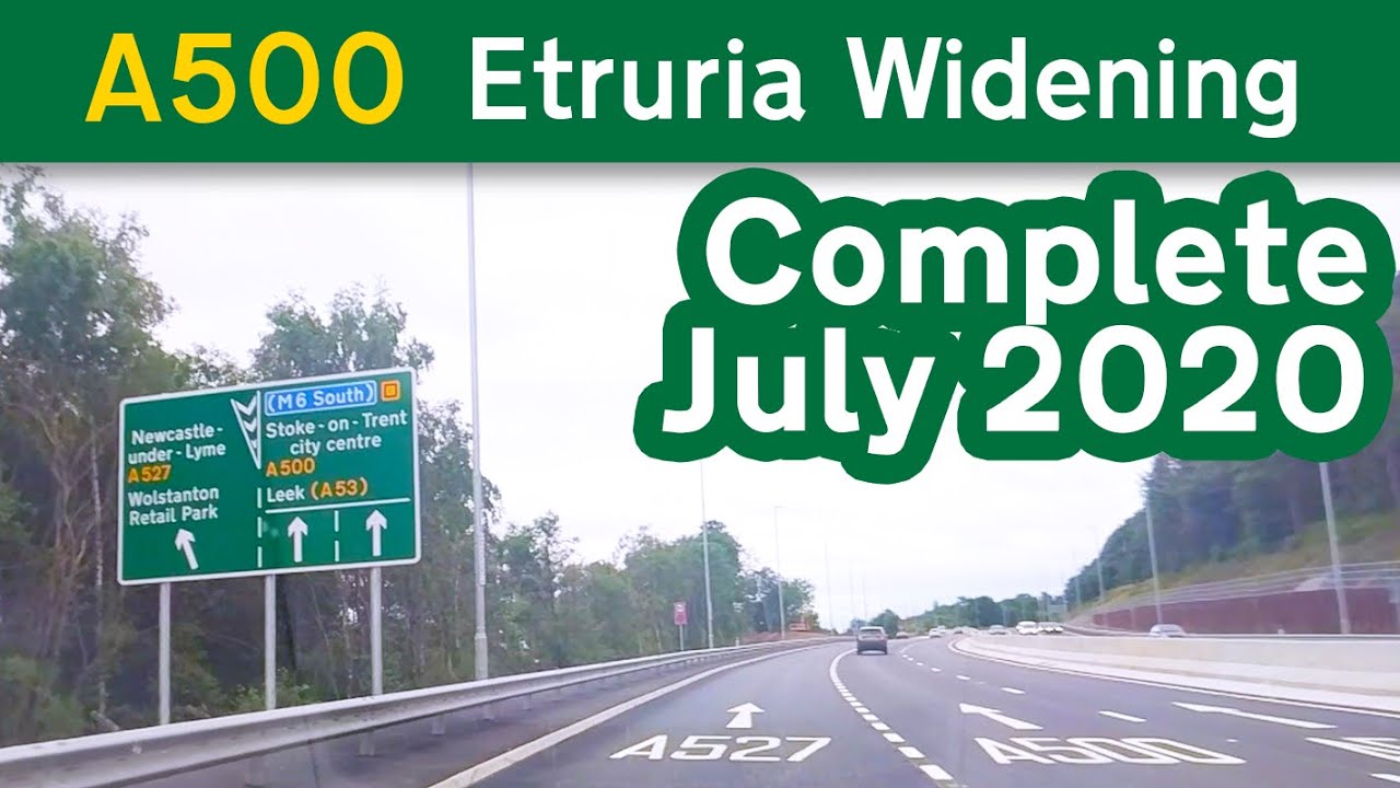 A500 Etruria Widening Stoke on Trent