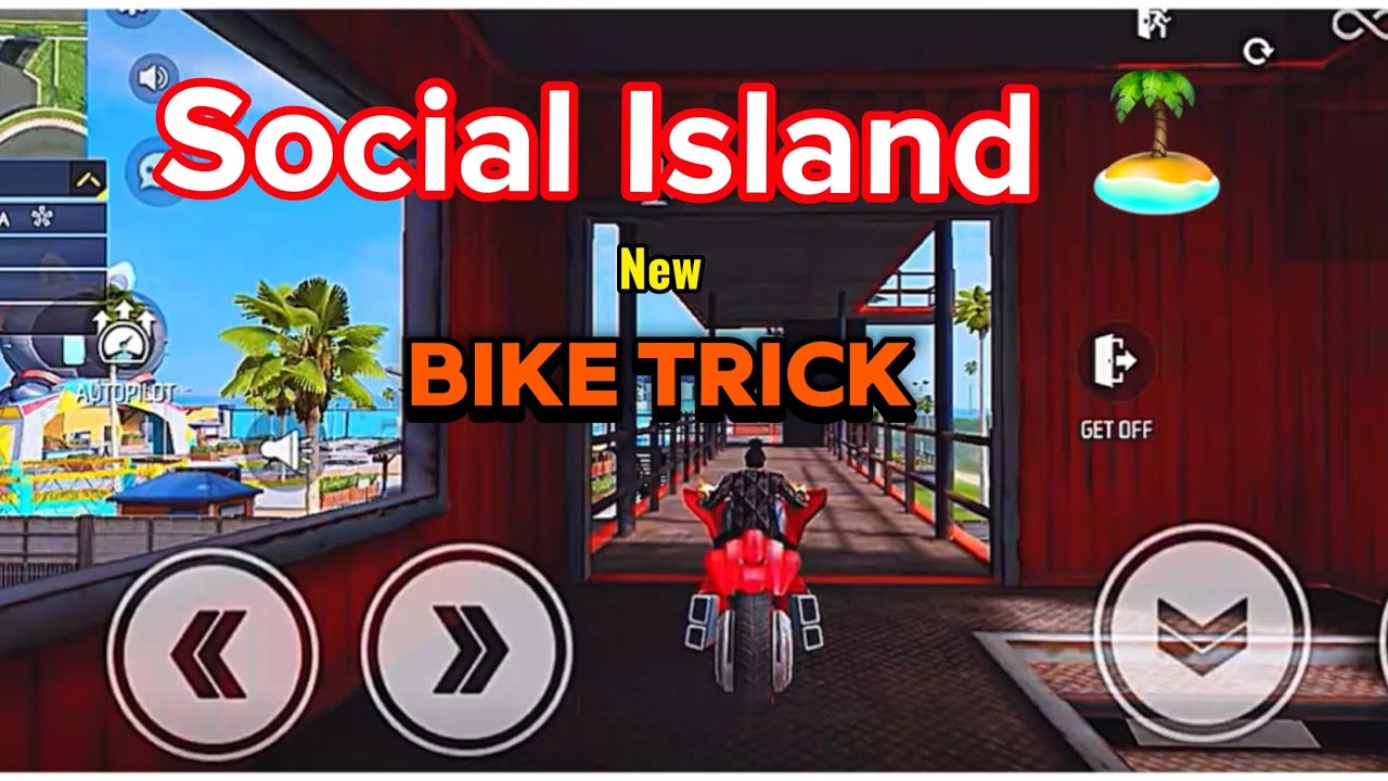 New Social Island Bike Trick 2026 😎Free Fire 🔥 || Free Fire Tips and Tricks #freefire #whitefff 