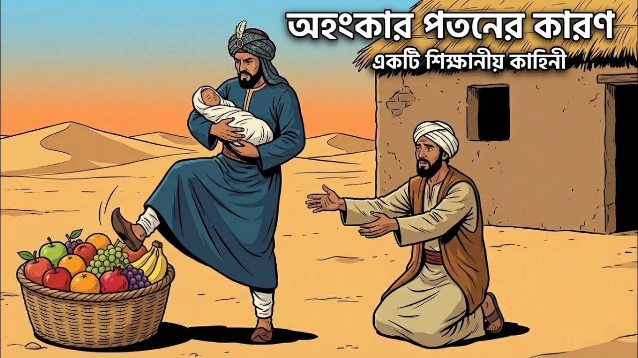 বড়লোক ভাই গরিব ভাইয়ের প্রতি জুলুম।একটি  ইসলামিক শিক্ষনীয় গল্প।