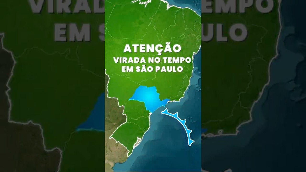 Aten&ccedil;&atilde;o, S&atilde;o Paulo! Depois do calor&atilde;o da segunda, uma nova frente fria