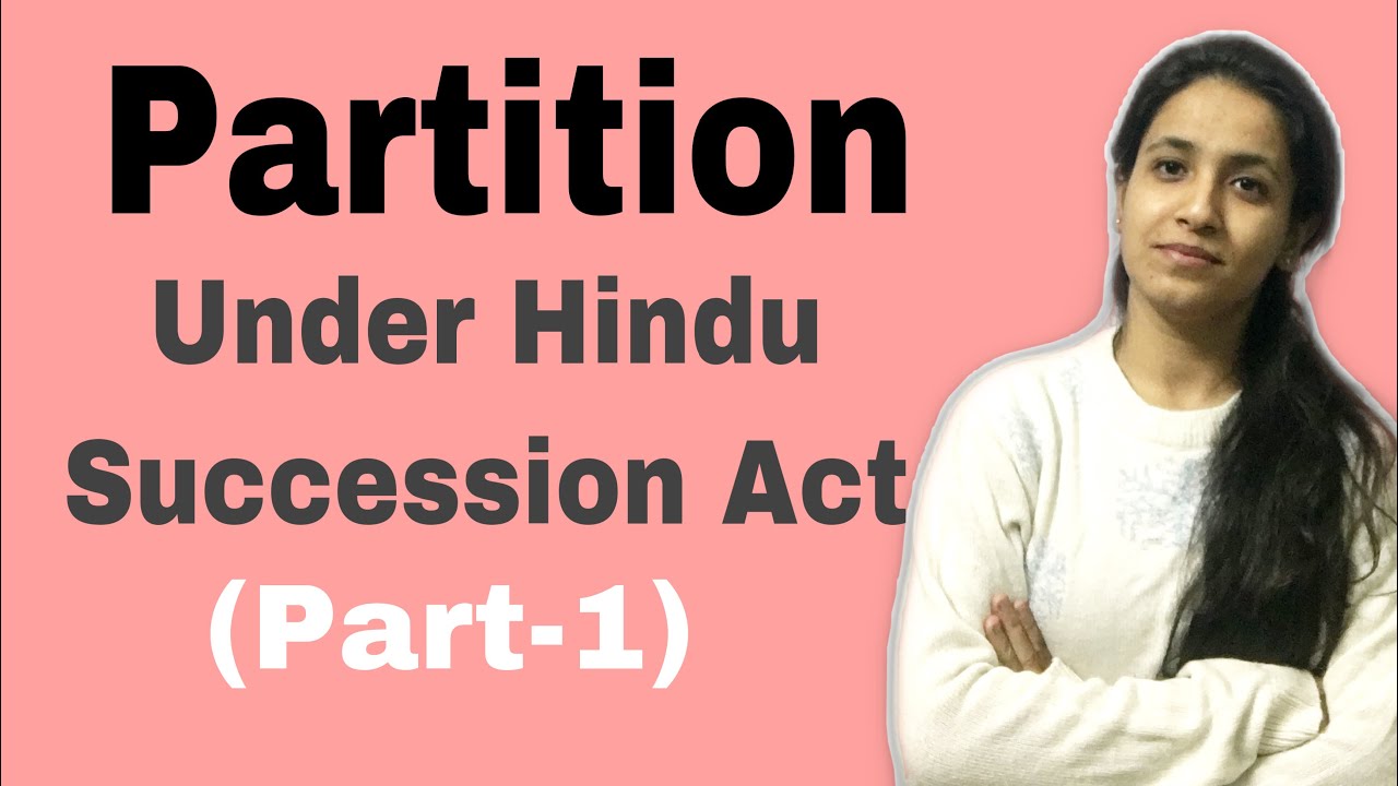 Partition under Hindu Succession Act, 1956 || Hindu Law|| By Geetanjali || Go Legal