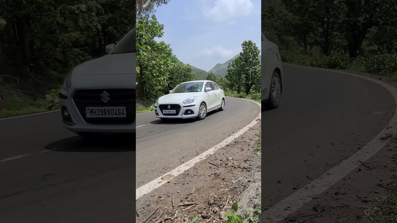 Epic Hairpin Turn! 🚗🔥 Precision Driving on Mountain Road #shorts