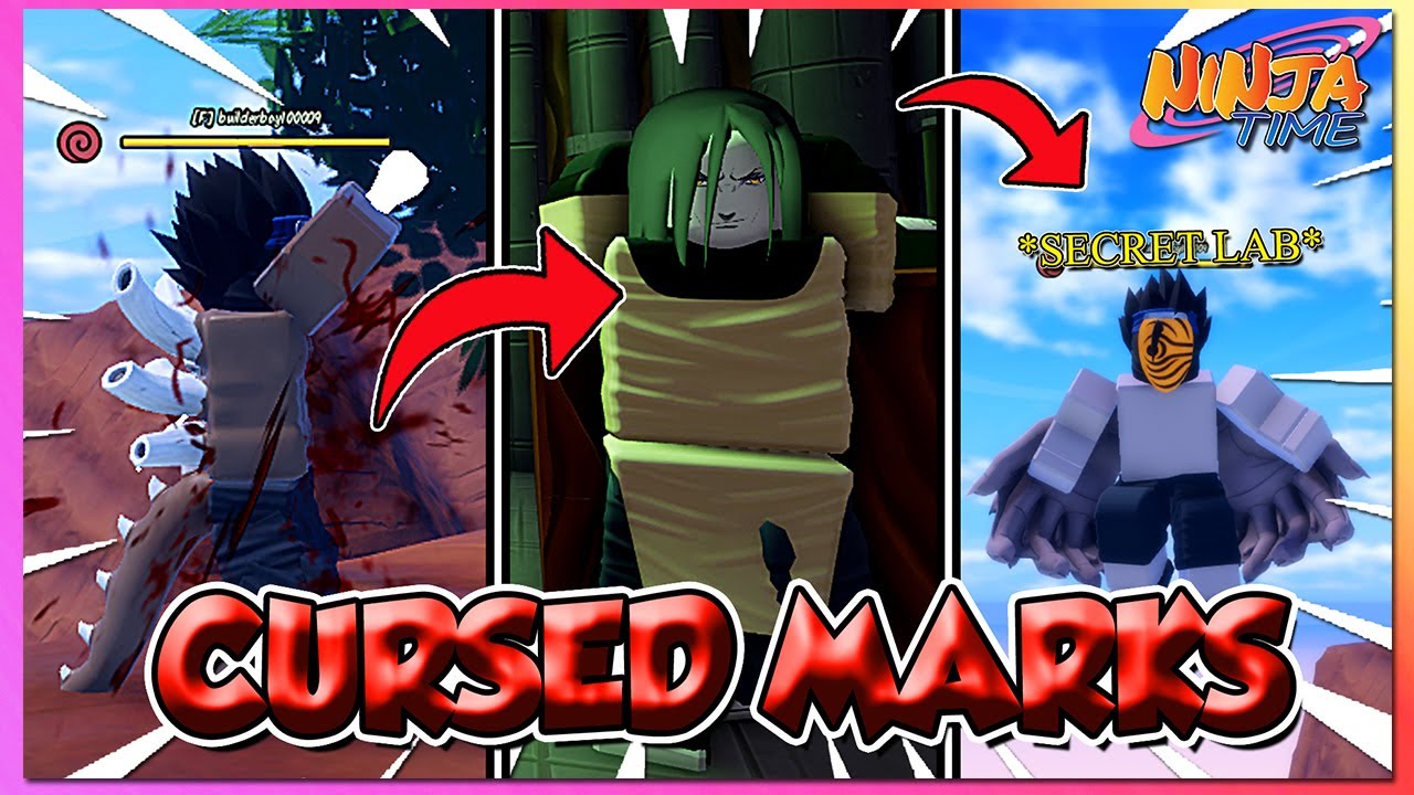 Ninja Time How To Get Cursed Marks Mode Bones,Black Flames Fast + Full Guide! (NEW CODES)