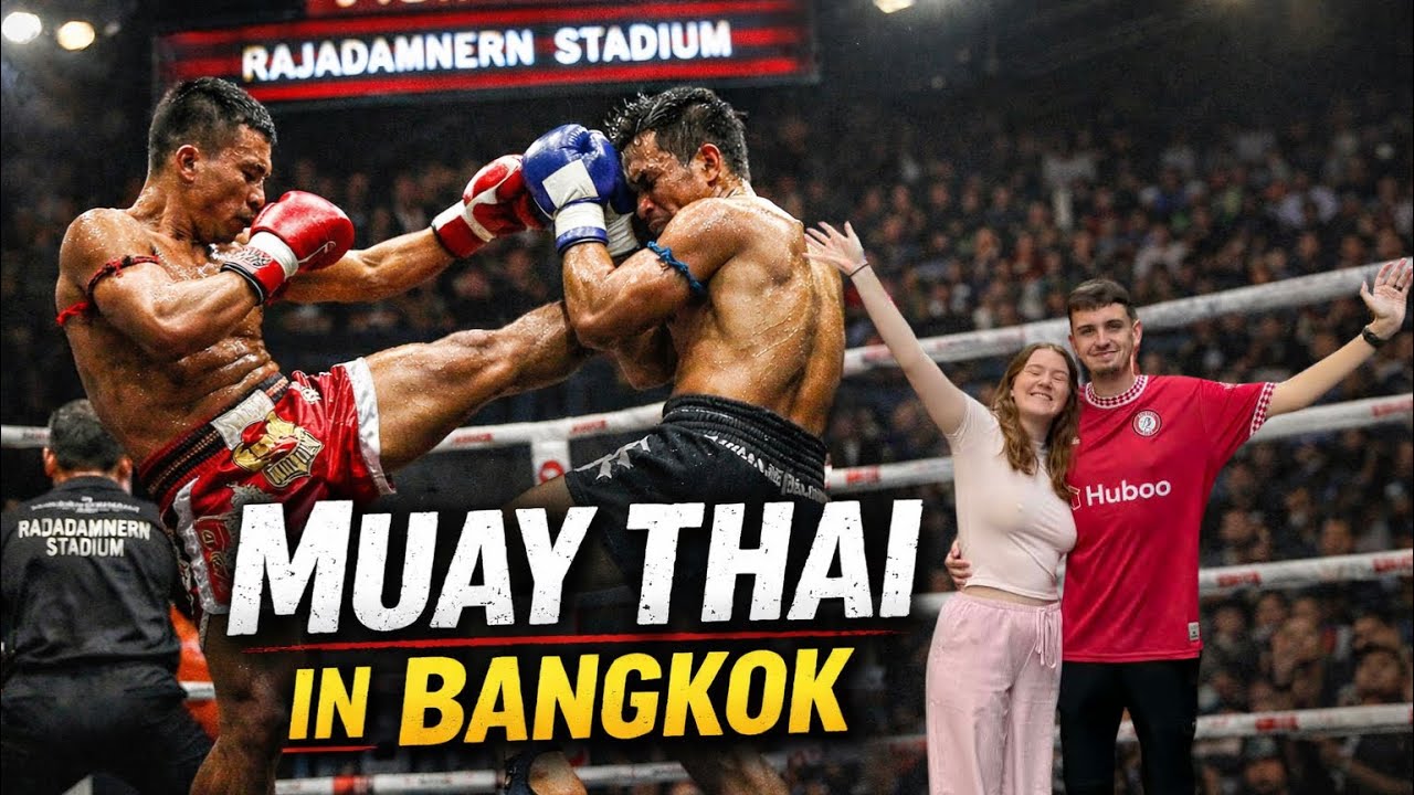 We Went to a World Famous Muay Thai Fight in Bangkok Thailand 🇹🇭 