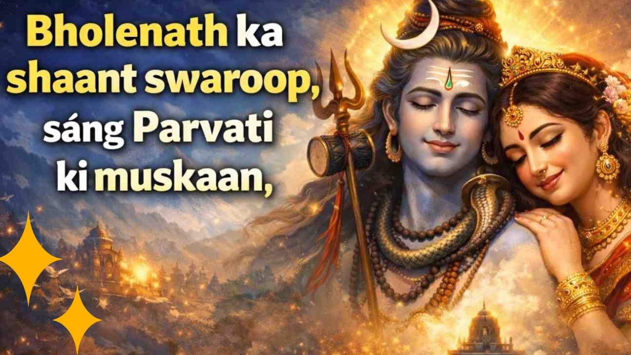Bholenath Ka Shaant Swaroop | Sang Parvati Ki Muskaan | Har Har Mahadev Bhajan 2026 |