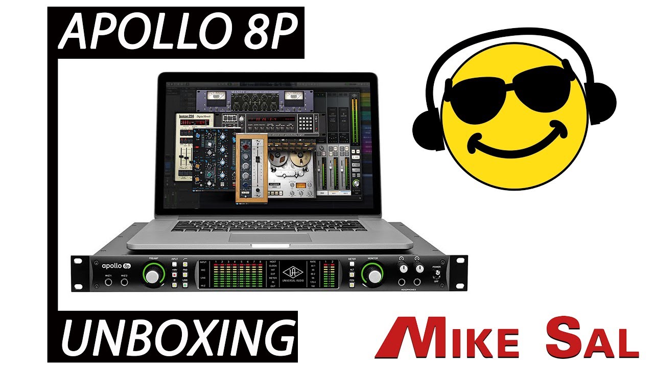 Universal Audio Apollo 8p insight into the hardware unit (Protools | Logic x)