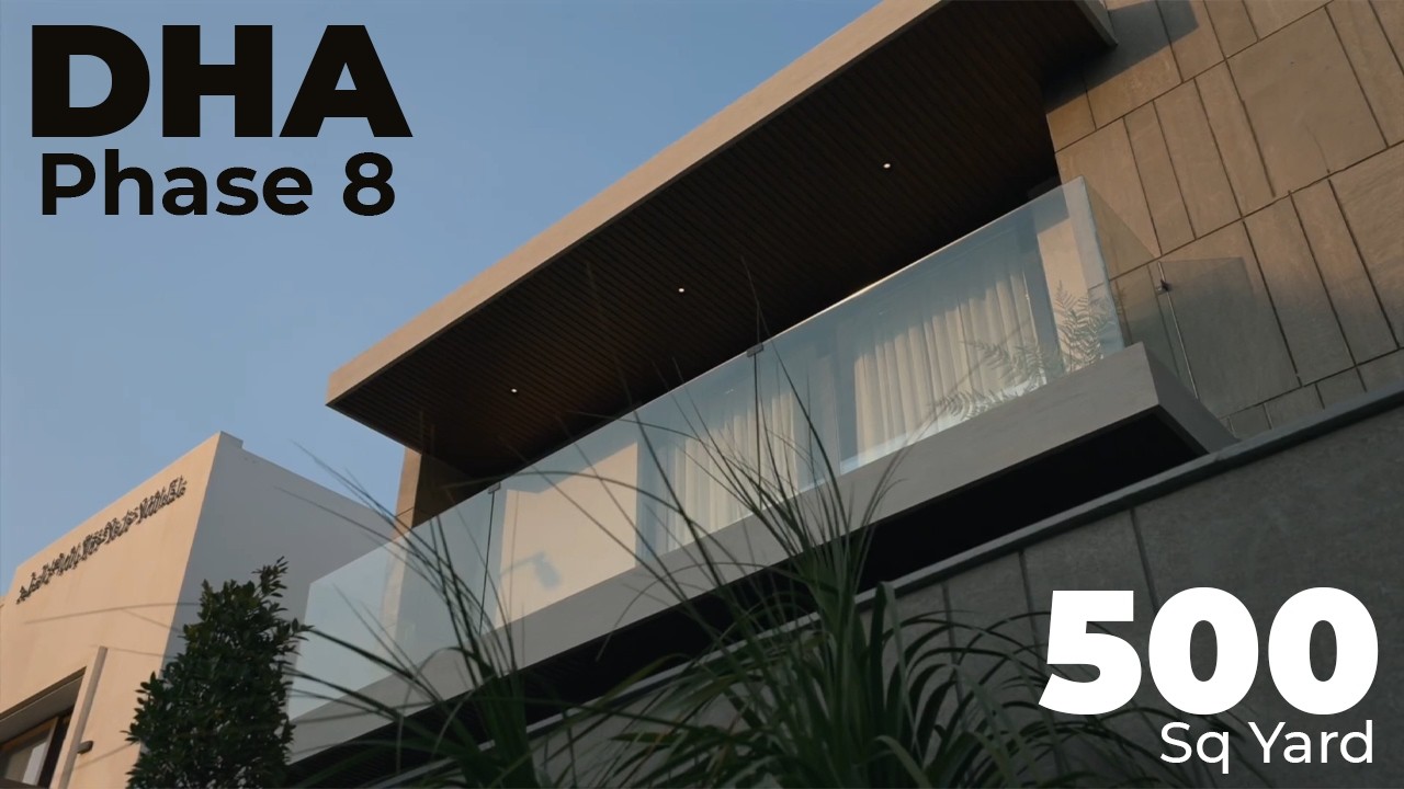 DHA Phase 8 Karachi | 500 Sq Yard Private Luxury Villa Tour