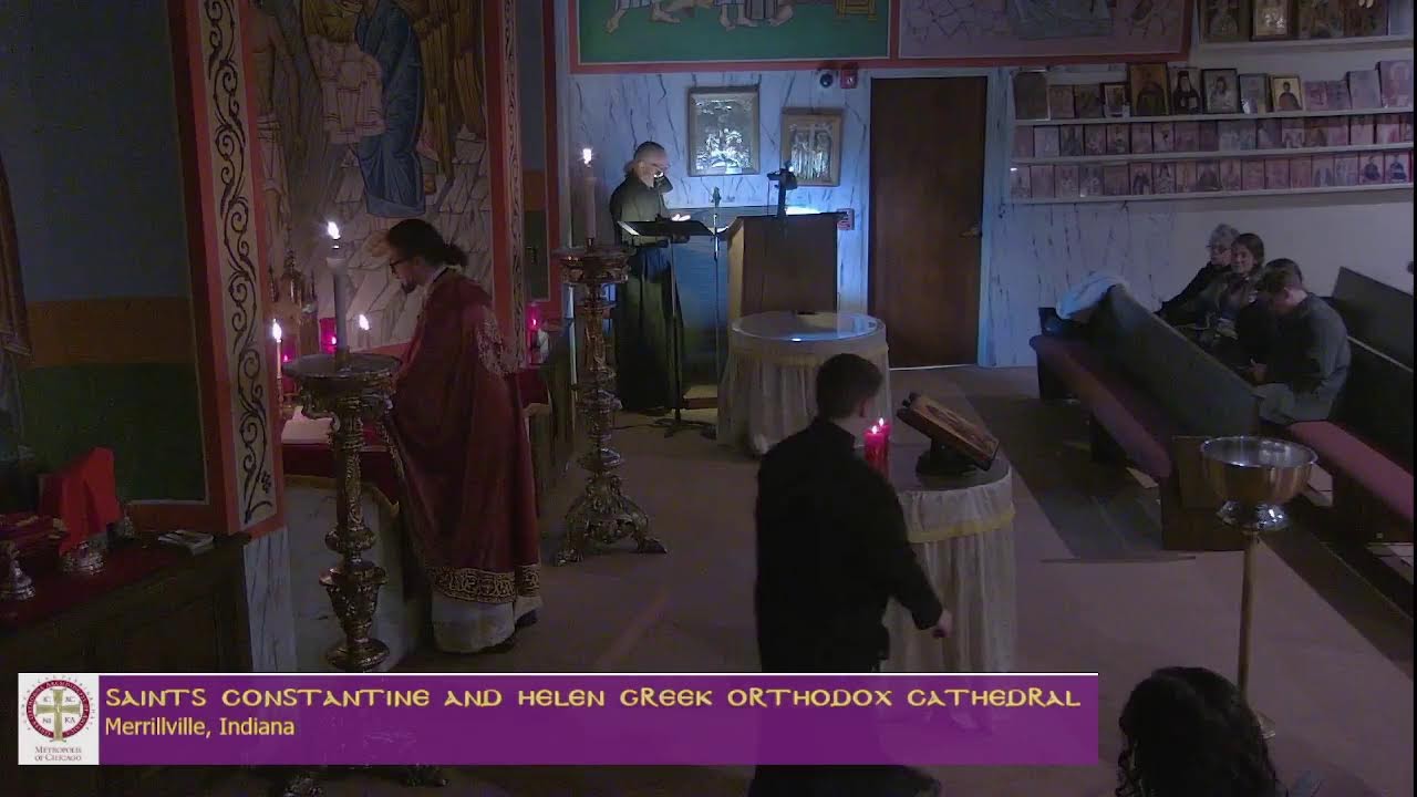 Wednesday March 4, 2026 - Pre-Sanctified Liturgy