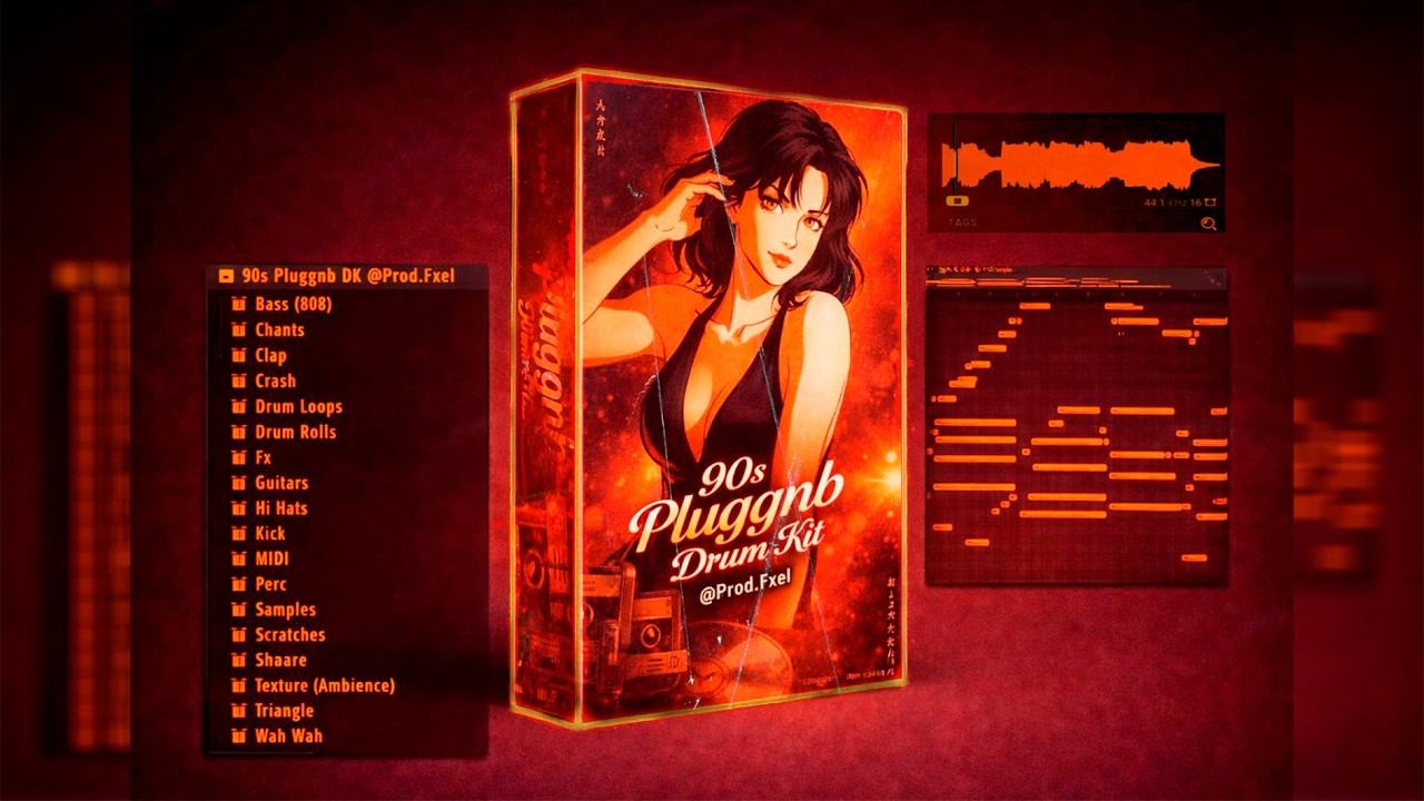 [FREE] DRUM KIT | 90sPluggnb/RnB/SlowJam/2000s (@Prod.Fxel)