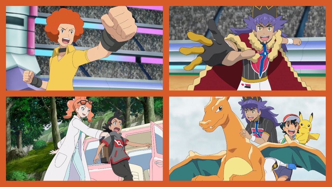LEON VS FLINT! ASH TRAINS WITH LEON! SONIA RETURNS! Pokemon Journeys Episode 100 REVIEW