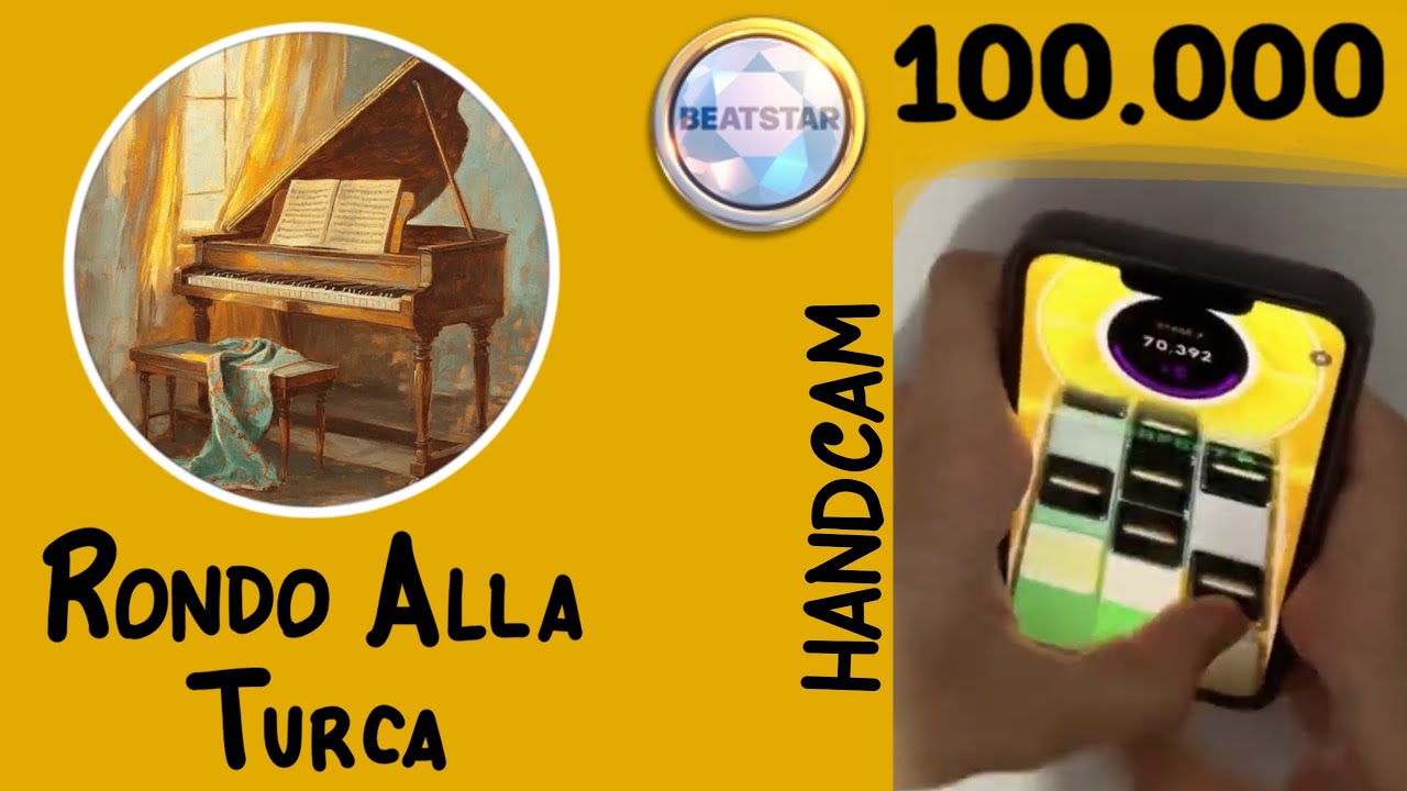 [Beatstar] Rondo Alla Turca (EXTREME) - Mozart // Season 54 // Diamond Perfect 100,000 (Handcam)