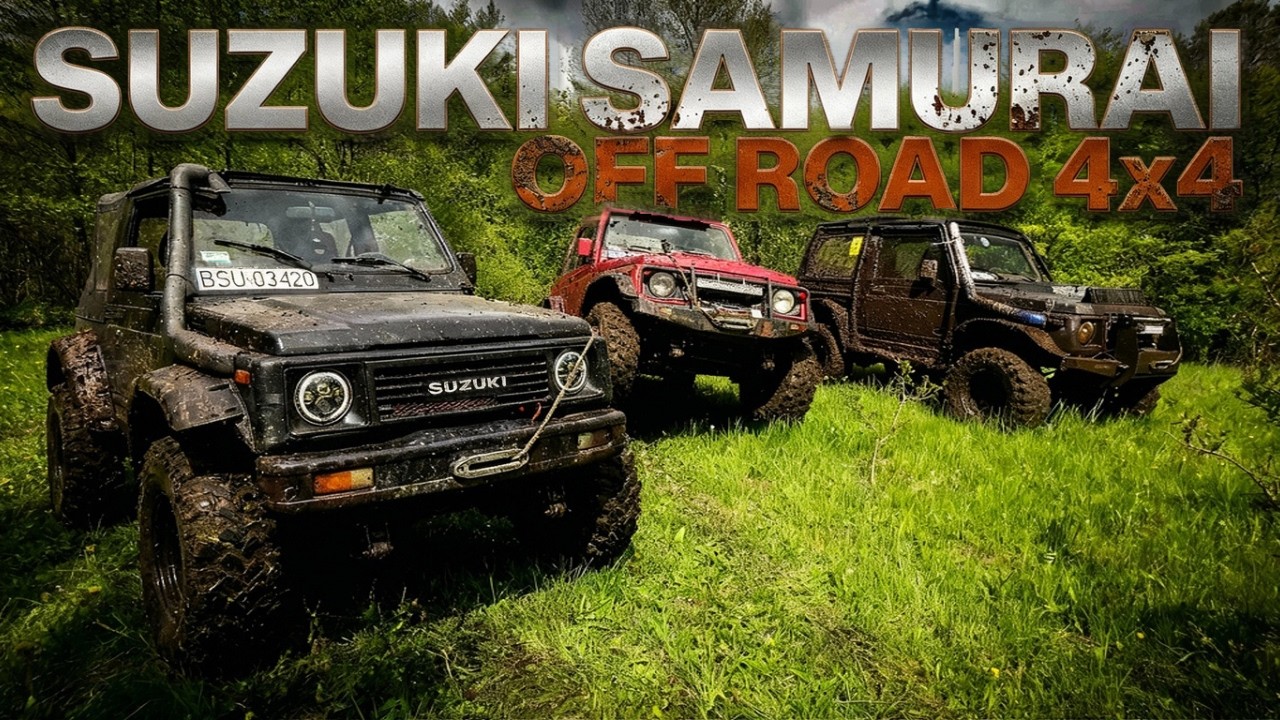Test Suzuki Samurai 1.3/1.6/1.9 VW  wielkie porównanie aut w terenie