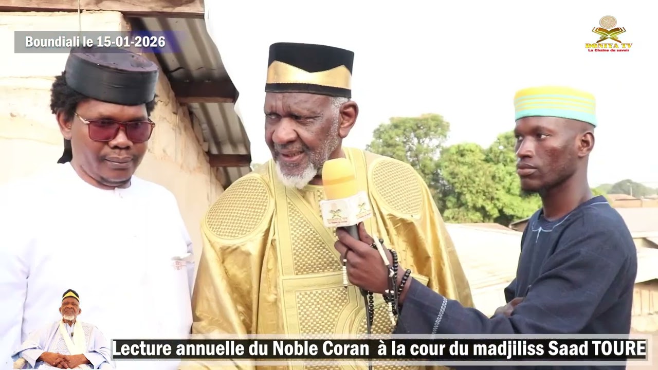 Prêche du Professeur Cheick Yacoub DOUCOURÉ (FAKIROULLAH) à Boundialy Côté d'ivoire 