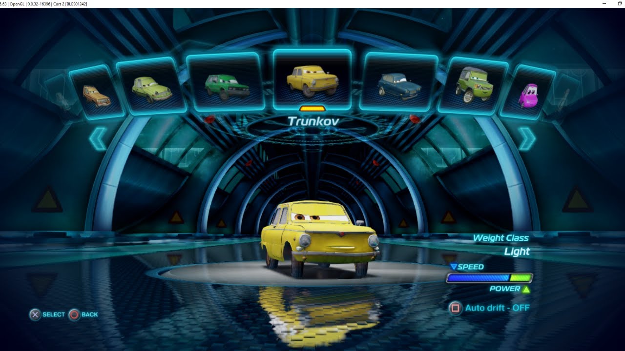 Cars 2 The video game Oil rig run and Pipeline sprint (Trunkov)