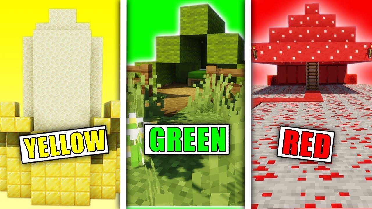 Giving The Best One Color Builder $100,000 in Minecraft