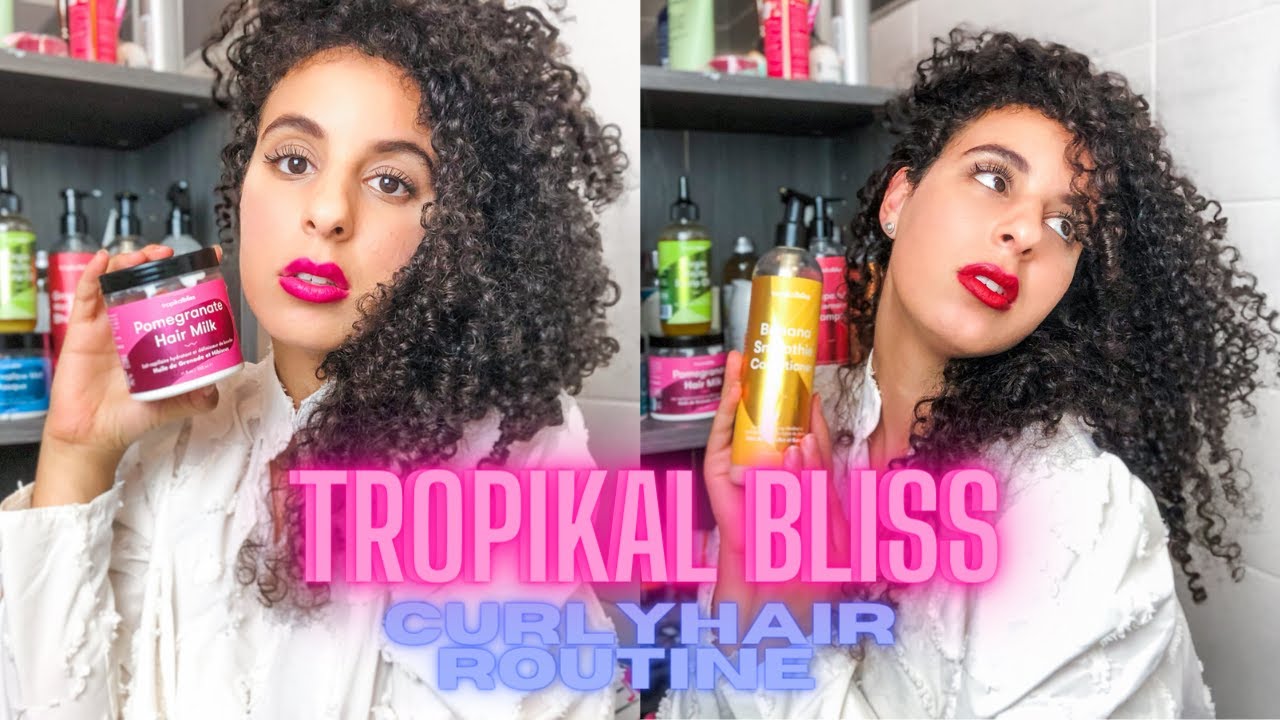 JE TESTE TROPIKALBLISS MON AVIS SUR CHEVEUX BOUCLÉS routine capillaire