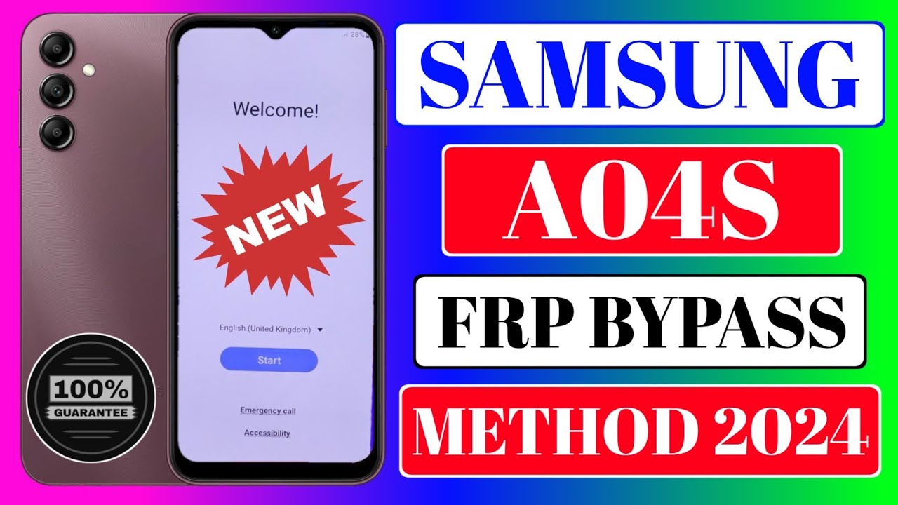 Samsung A04s Frp Bypass Android 13_14 Google Account Remove 2024 | Samsung A04s Frp Bypass 2024