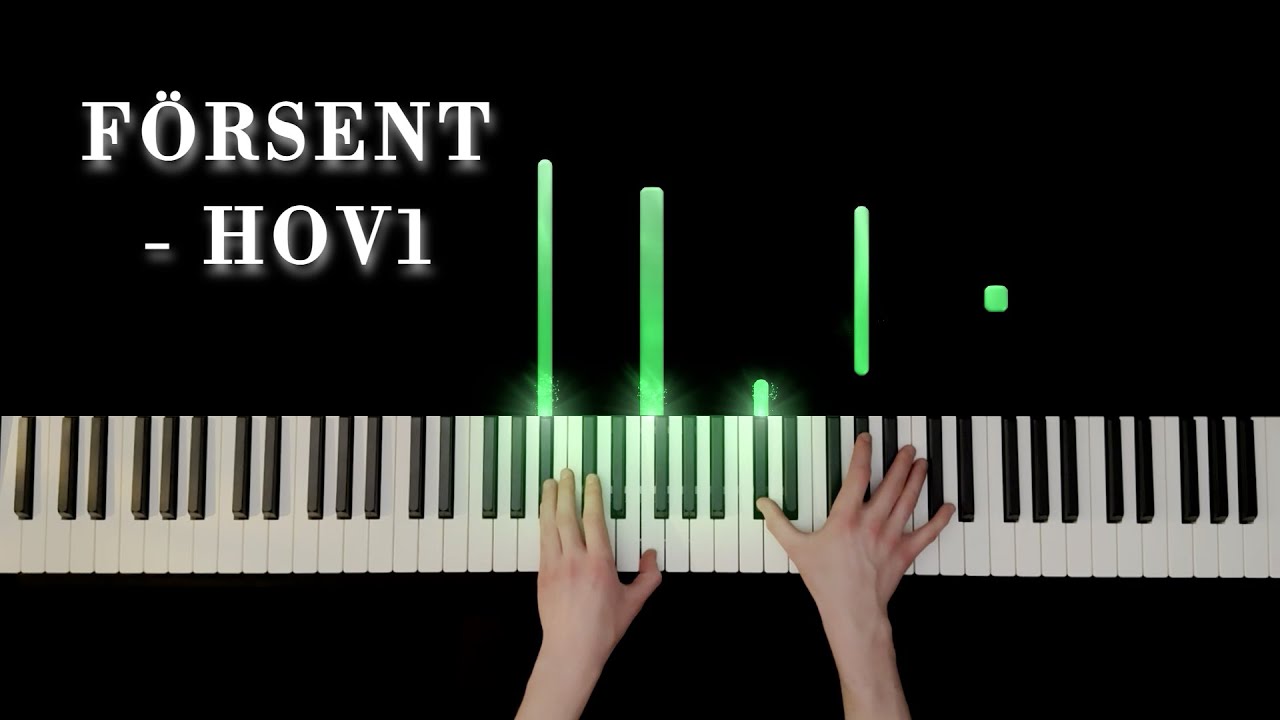Försent - Hov1 & Seinabo Sey | Beautiful Piano Cover