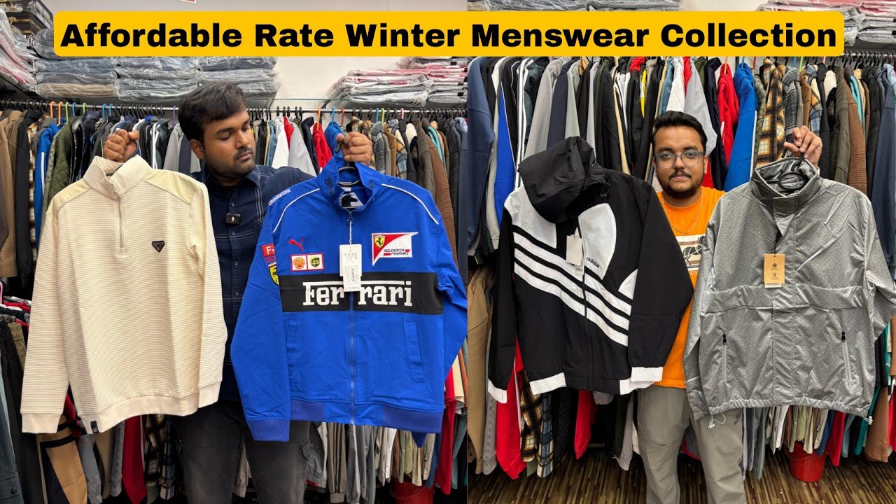 Kolkata's Affordable Winter Jackets | The Shoes World | Premium Winter Menswear Collection