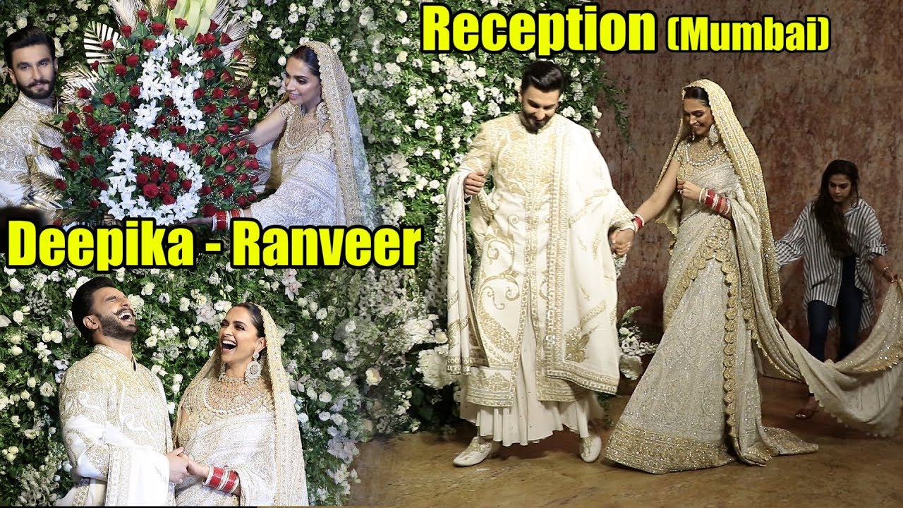 Ranveer Singh And Deepika Padukone ROYAL ENTRY At Mumbai Reception | FULL VIDEO