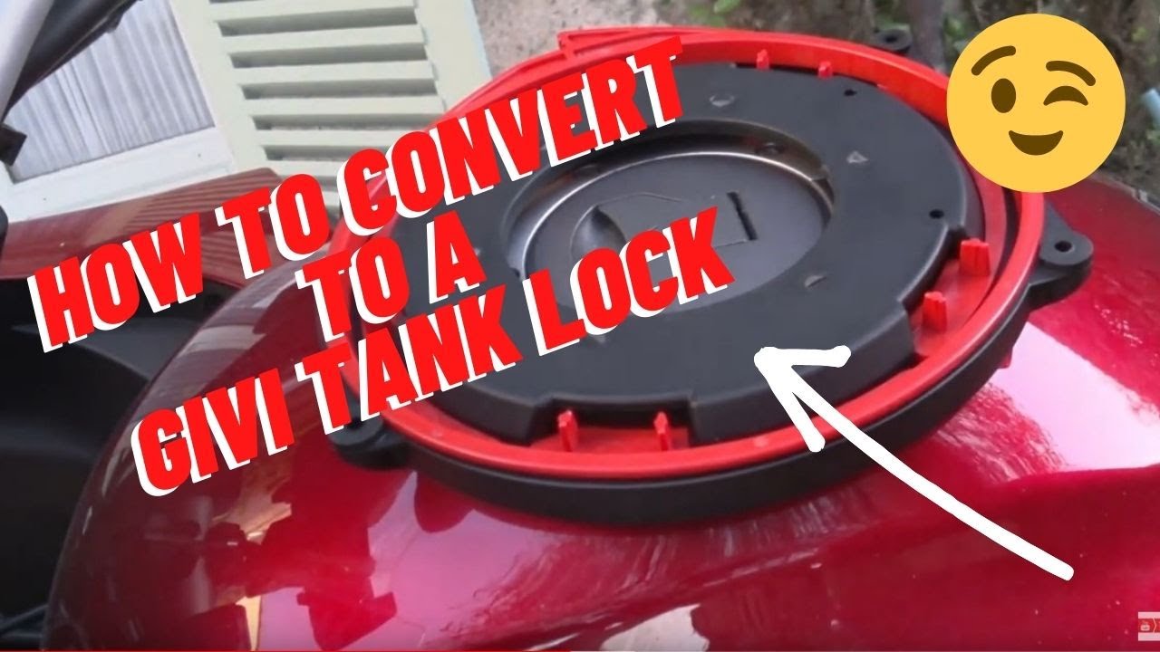 HOW TO CONVERT A GIVI MAGNET TANK BAG TO A TANKLOCK SYSTEM