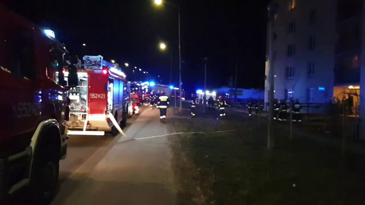 Wybuch w budynku w Andrychowie