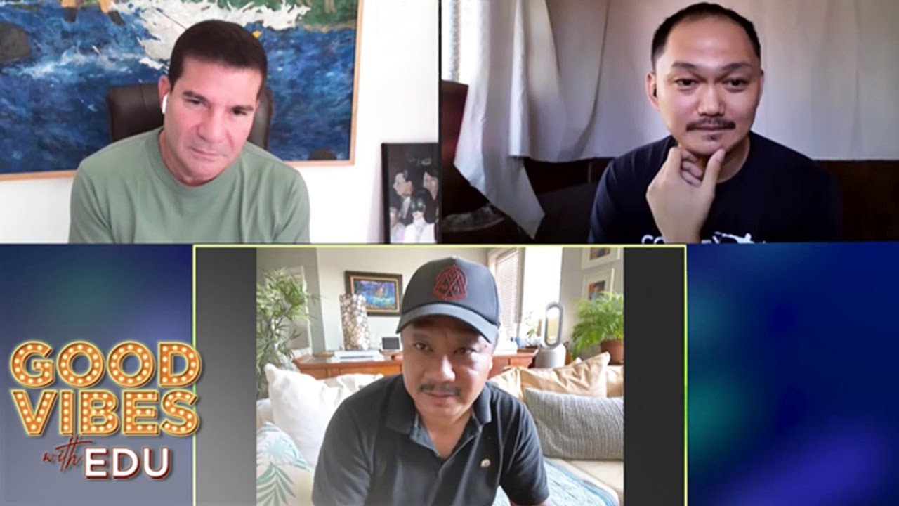 Comedy Manila's GB Labrador & Filipino stand-up comedy legend, Rex Navarrete on Good Vibes with Edu