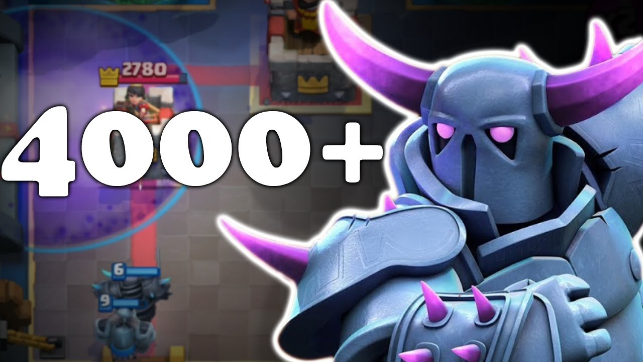 PEKKA GRAVEYARD DECK - How to reach 4000 trophies - Clash Royale
