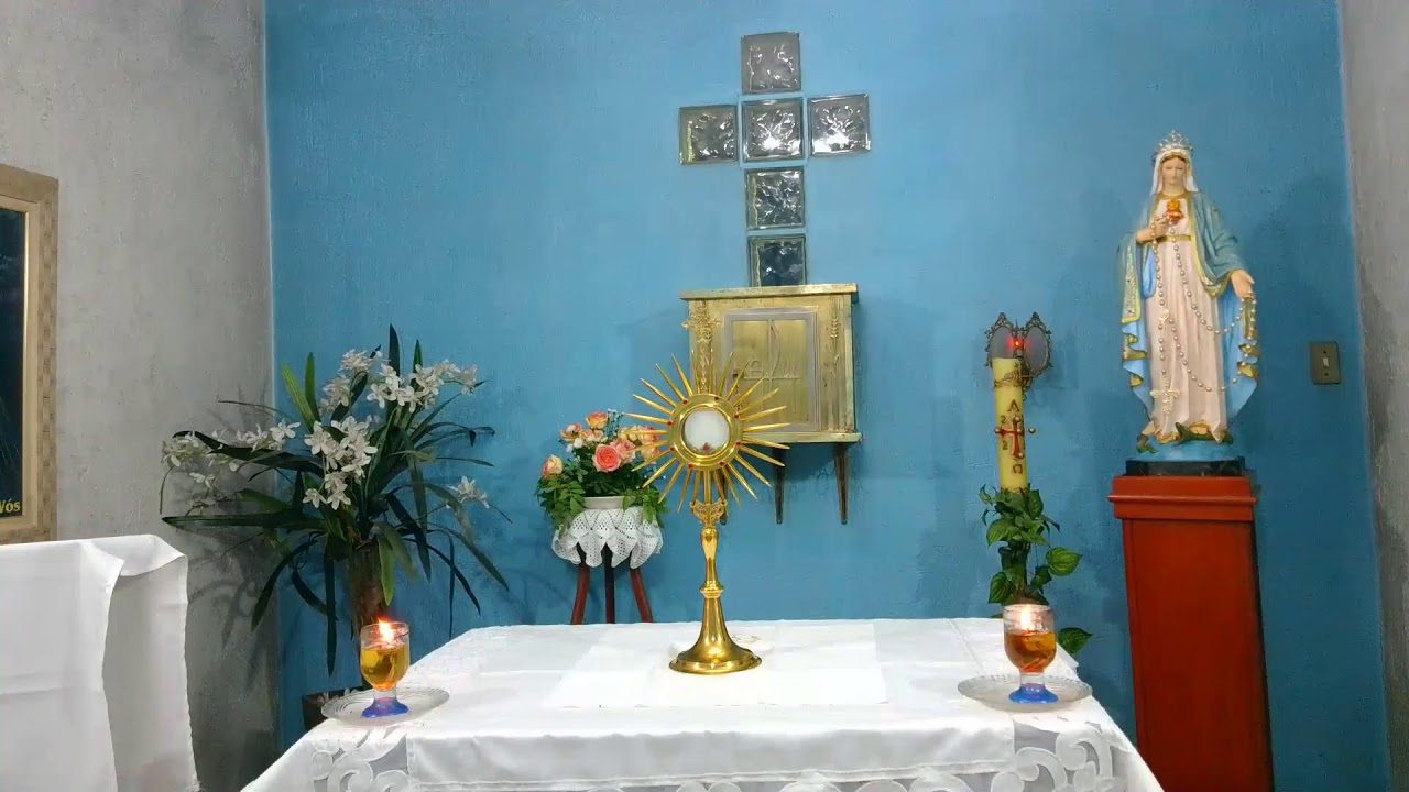 noite de vigilia e adoração ao santissimo