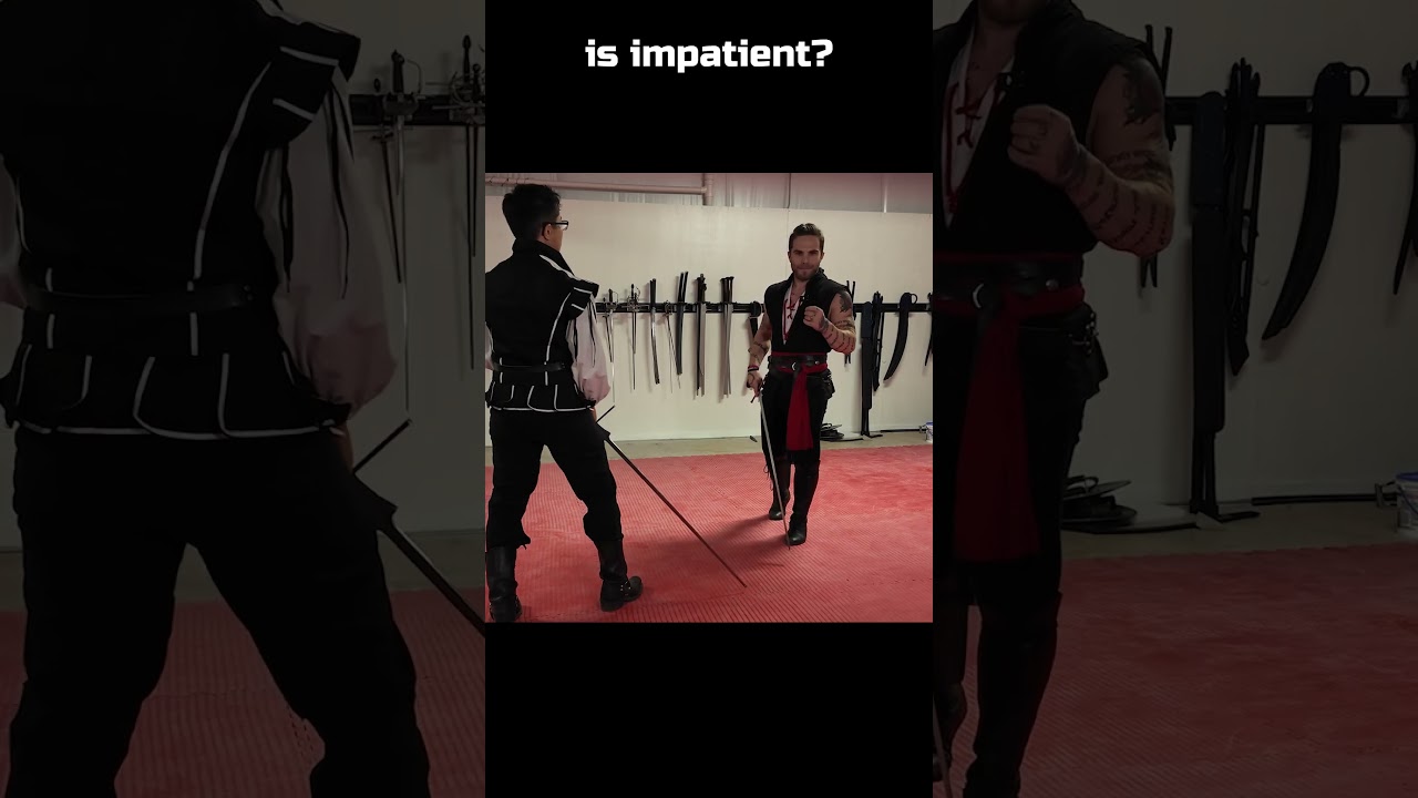 Patience is DEADLY! Bleiben #sword #HMEA #fencing