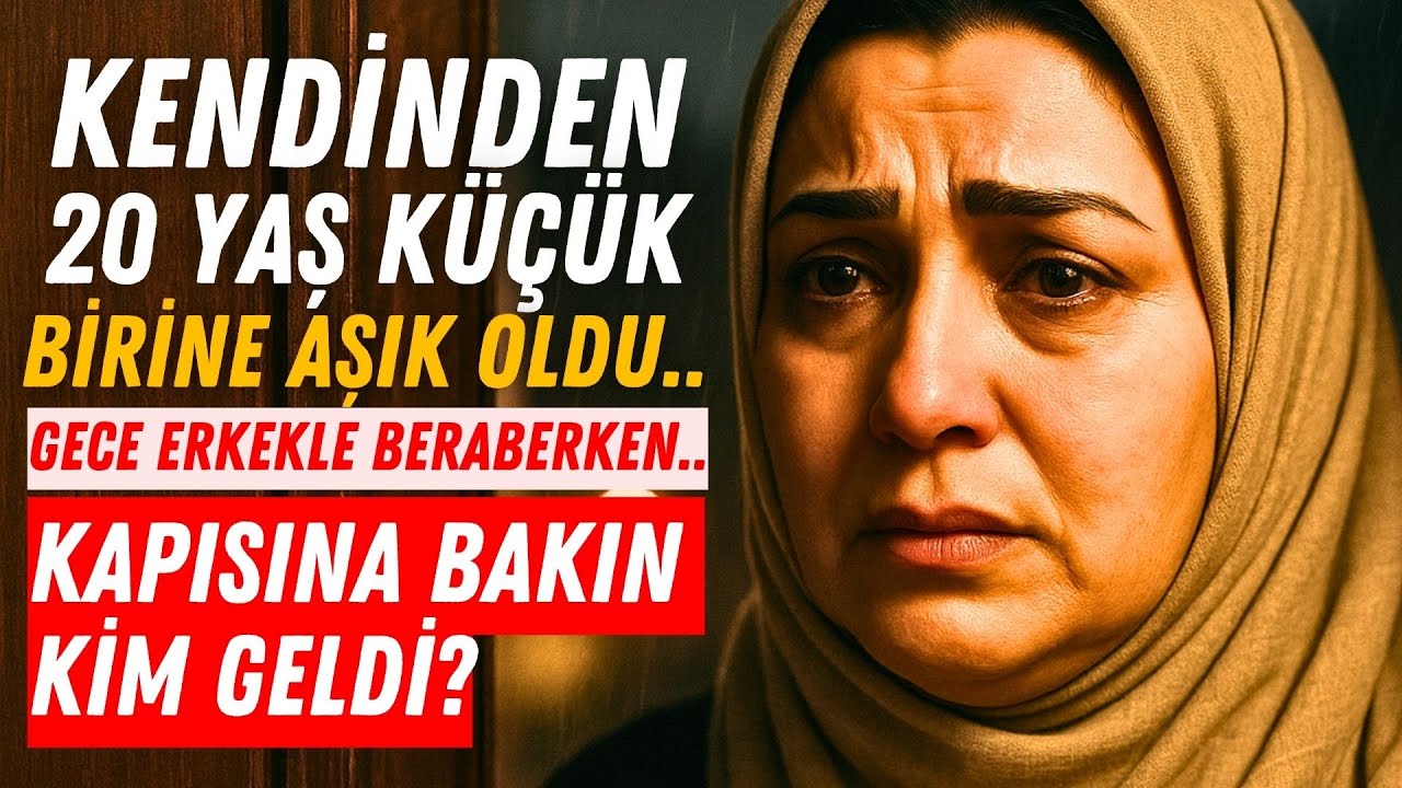 Kendinden 20 Yaş K&uuml;&ccedil;&uuml;k Erkeğe Aşık Oldu İkisi Evdeyken Kapı &Ccedil;alındı Gelen Bakın Kim!
