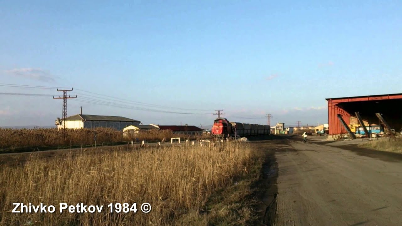ТВ с локомотив 55 111 минава покрай бургаските Солници - 20.01.2014год.